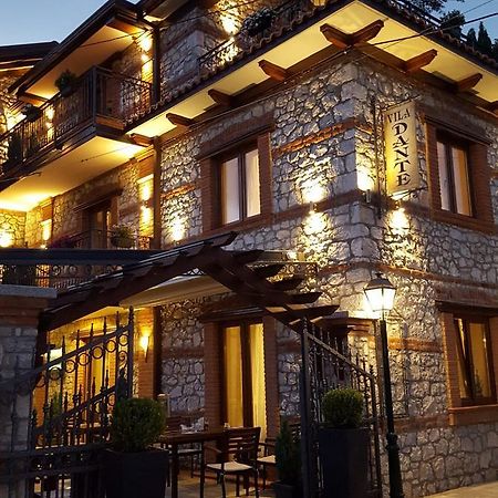 Vila Dante Boutique Hotel Tushemisht Esterno foto