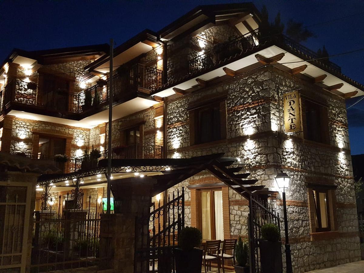 Vila Dante Boutique Hotel Tushemisht Esterno foto