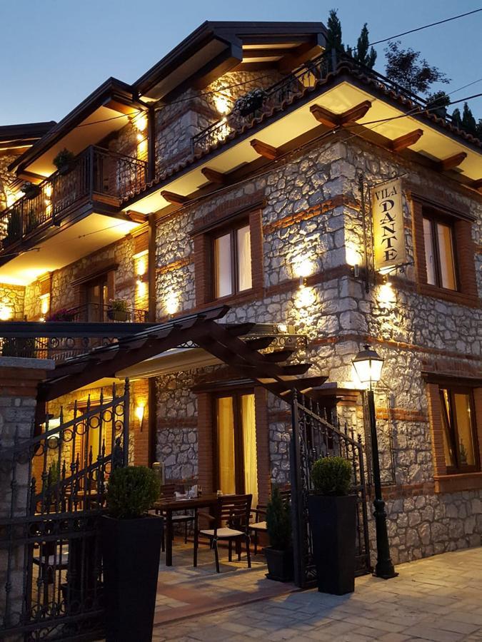 Vila Dante Boutique Hotel Tushemisht Esterno foto